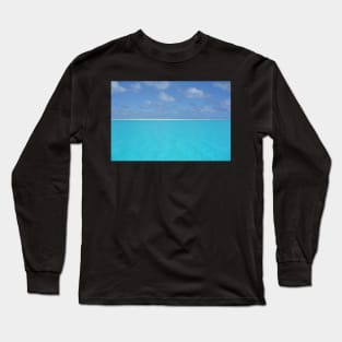 Blue Ocean Sky Long Sleeve T-Shirt